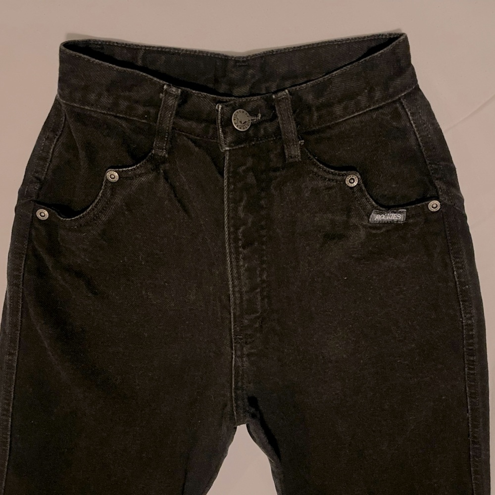 Vintage Black Bareback Rockies